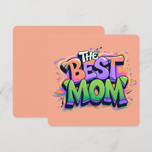 The best mom style graffiti シーズンカード (正面/裏面)