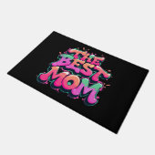 The best mom style graffiti ドアマット (アングル)
