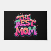 The best mom style graffiti ドアマット (正面)
