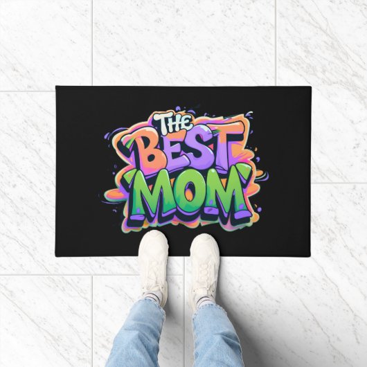The best mom style graffiti ドアマット (室内)