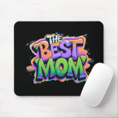 The best mom style graffiti マウスパッド (マウス)