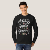 The Best Moms Get Promoted To Granny Floral Grand Tシャツ (正面フル)