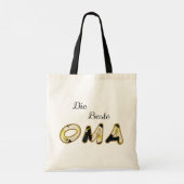 The Best Oma In German Tote Bag トートバッグ (裏面)