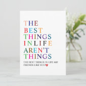 The Best Things in Life Are Friends Like You! シーズンカード (スタンド正面)