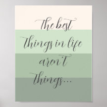 The Best Things in Life Aren’t Things Poster