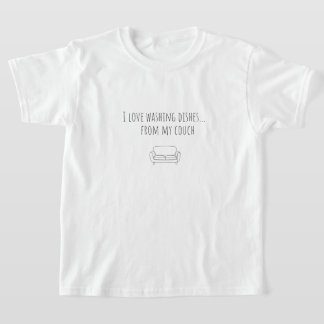 The best way to wash dishes tシャツ