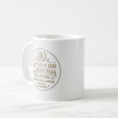 The Best World Dad / Taza de Café コーヒーマグカップ (正面左)
