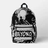 'The BEYOND' Horror Comic Backpack プリントバックパック (正面)