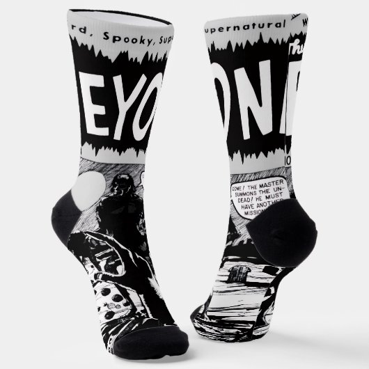 'The BEYOND' Horror Comic Socks ソックス (傾斜あり)