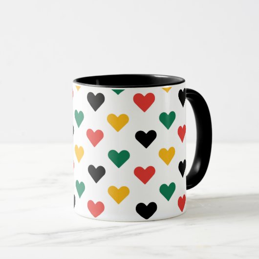 The BHM Hearts Mug マグカップ (正面右)