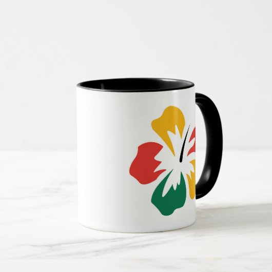 The BHM Hibiscus Mug マグカップ (正面右)