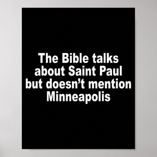 The Bible Talks About Saint-paul But Doesnt Mentio ポスター (正面)