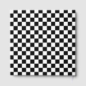 The Big 5 Oh Black White Checkered 50th Birthday ゲストブック (裏面)