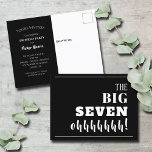 The BIG 70th Birthday Party Invitation Postcard ポストカード<br><div class="desc">Throwing a milestone 70th birthday party? These invitation postcards will get guests excited to attend your party. MATCHING items in our store.</div>