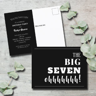 The BIG 70th Birthday Party Invitation Postcard ポストカード