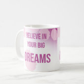 The big dreams Mug コーヒーマグカップ (正面左)