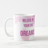 The big dreams Mug コーヒーマグカップ (左)
