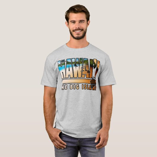 The Big Island Of Hawaii Tシャツ (正面フル)