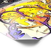 The Big Jump - Scooter Trick フォトプリント (角)