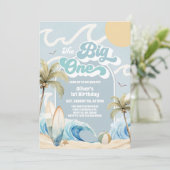 The Big One Beach Party Summer 1st Birthday  招待状 (スタンド正面)