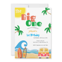 The Big One Beach Surf 1st Birthday 