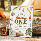 The Big One Fishing Birthday Invitation 招待状