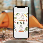 The Big One Fishing Birthday Invitation 招待状