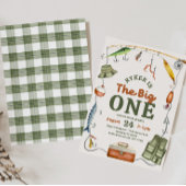 The Big One Fishing Birthday Invitation 招待状