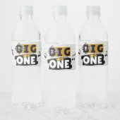The BIG One | Hip Hop Retro 1st Birthday ペットボトルラベル (ボトル)