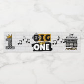 The BIG One | Hip Hop Retro 1st Birthday ペットボトルラベル (シングルラベル)
