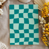 The Big One Surfer Cat Checkered 1st Birthday 招待状