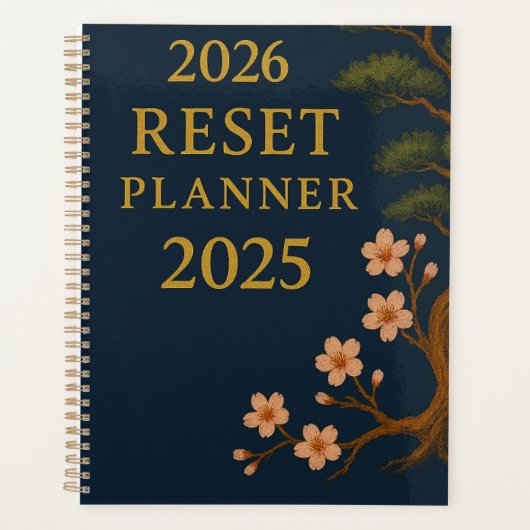 The Big Reset Planner For 2026 プランナー手帳 (正面)