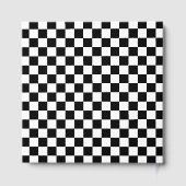 The Big Six Oh Black White Checkered 60th Birthday ゲストブック (裏面)