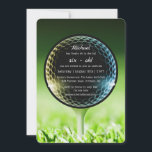 The Big Six-Oh Golf 60th Birthday Party Photo Invi 招待状<br><div class="desc">Big Six-Oh Golf 60th Birthday Partyフォト招待状招待状E-招待状は、緑の草の上のゴルフティーにゴルフボールのフレームと60ゴルフをテーマにした誕生日パーティーの招待状を提供する。中央にパーティー情報を挿入写真をお気に入りの裏面に追加し、QRコードと共にカスタム迅速かつ簡単RSVPを提供。物理的に印刷された紙招待状として、または共有可能な印刷可能なデジタルインスタントダウンロードとして利用可能。ゴルファーやスポーツ愛好家に最適。Evco Sportsが設計。</div>