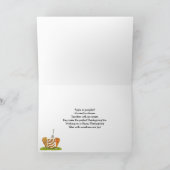 The Big Thanksgiving Showdown Pumpkin and Apple カード (内部)