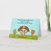 The Big Thanksgiving Showdown Pumpkin and Apple カード (正面)