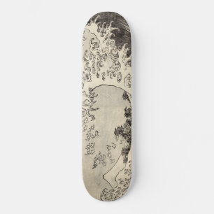 The Big Wave (by Katsushika Hokusai) スケートボード