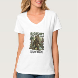 The "Bigfoot: Film School Dropout" Tシャツ