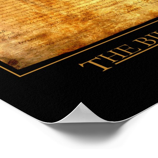 The Bill of Rights ポスター (角)