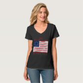 The Bill of Rights is Past Due 1776 U S Flag Const Tシャツ (正面フル)
