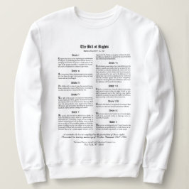 The Bill Of Rights Sweatshirt スウェットシャツ