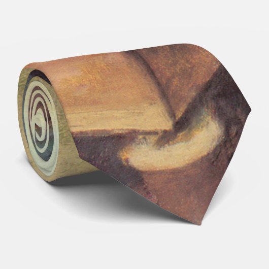 The Billiard Room at Menil Hubert by Edgar Degas ネクタイ (ロール)