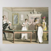 The Billiard Table, from 'The Tour of Dr. Syntax i ポスター (正面)