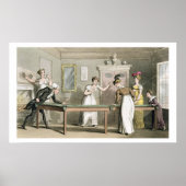 The Billiard Table, from 'The Tour of Dr. Syntax i ポスター (正面)