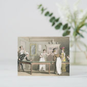 The Billiard Table, from 'The Tour of Dr. Syntax i ポストカード (スタンド正面)