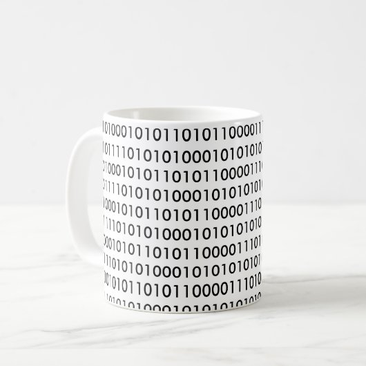 The Binary Cup コーヒーマグカップ (正面左)