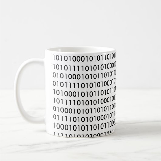 The Binary Cup コーヒーマグカップ (左)