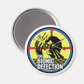 The Bionic Defection, Electric Man Magnet – 円形 マグネット (正面/裏面)