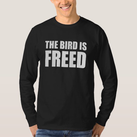 The bird is freed 1 tシャツ (正面)