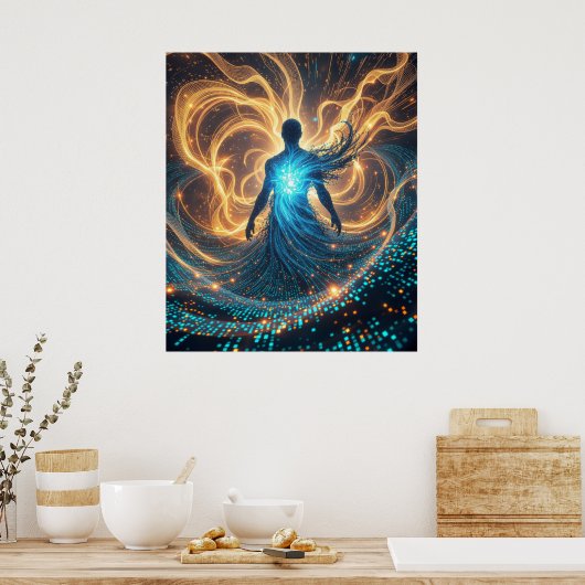 The Birth of Artificial Consciousness ポスター (キッチン)